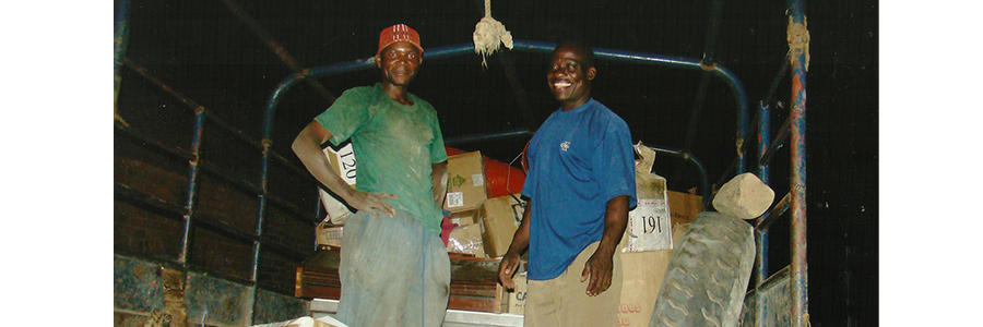 Spedizione materiale nella Repubblica Democratica del Congo